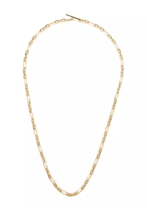 Lizzie Mandler Fine Jewelry 18kt yellow gold figaro-link chain necklace