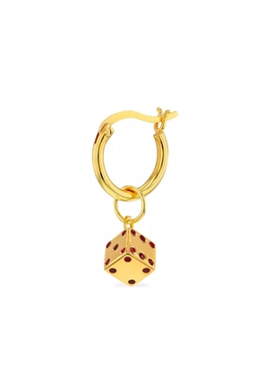 True Rocks Dice earring - Gold