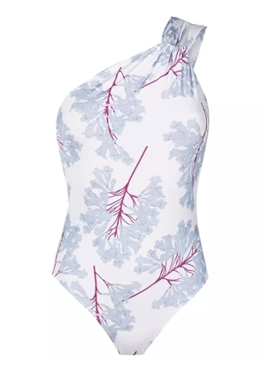 Clube Bossa Draper one-shoulder swimsuit - Blue