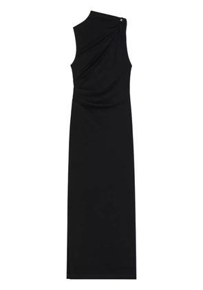 Courrèges draped dress - Black