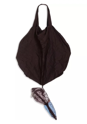 Natasha Zinko muscle-graphic tote bag - Black