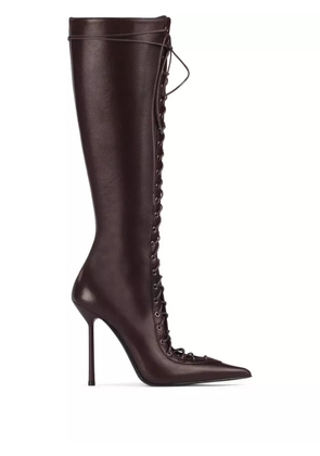 Le Silla 120mm Colette boots - Brown