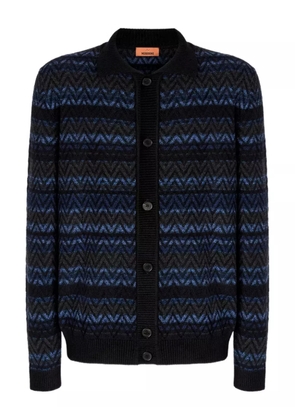 Missoni chevron-pattern cardigan - Black