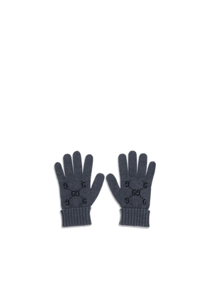 Gucci Cashmere GG Gloves - L