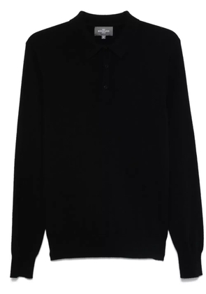 BOMPARD long-sleeve polo shirt - Black
