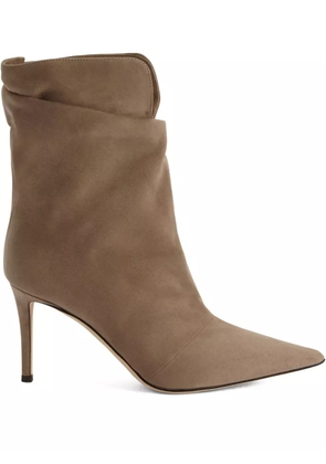 Giuseppe Zanotti Ron suede ankle boots - Brown
