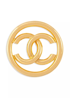 CHANEL Pre-Owned 1993 CC brooch - Gold