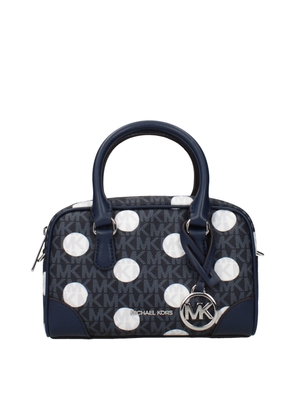 Michael Kors Blue Fabric Handbags