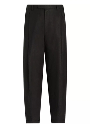 Dolce & Gabbana folded-edge trousers - Black