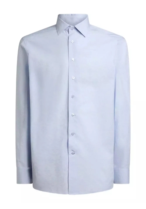 ETRO jacquard floral shirt - Blue