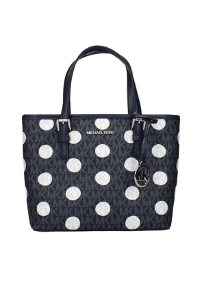 Michael Kors Blue Fabric Handbags