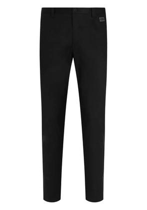 Dolce & Gabbana mid-rise slim-fit trousers - Black