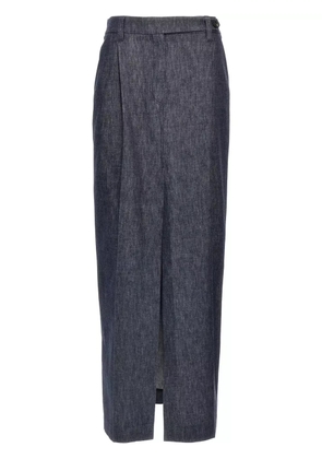 Brunello Cucinelli Monile skirt - Blue