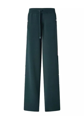 PINKO side-stripe trousers - Green