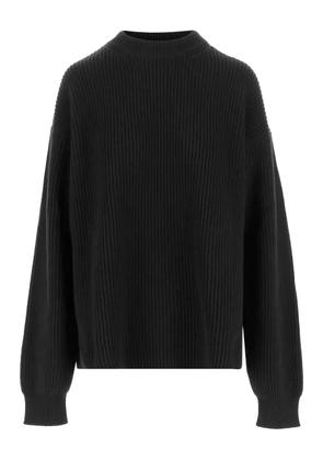 Jil Sander ribbed crewneck sweater - Black