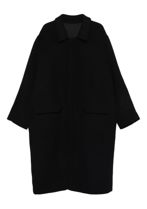 Rick Owens single-breasted coat - Black