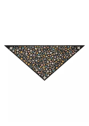 Dolce & Gabbana silk twill scarf - Black