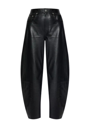 Gestuz leather trousers - Black