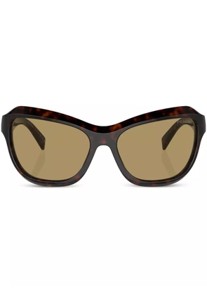 Prada Eyewear Prada PR A27S aviator sunglasses - Brown