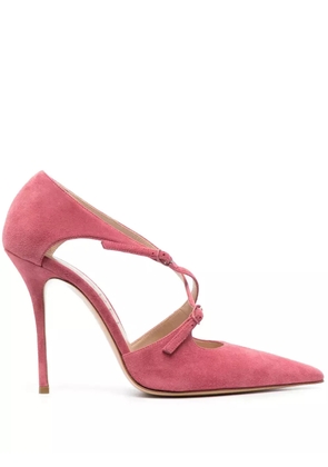 Casadei Anna 105mm heeled pumps - Pink