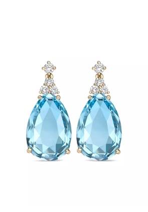 Kiki McDonough 18kt yellow gold Candy topaz earrings
