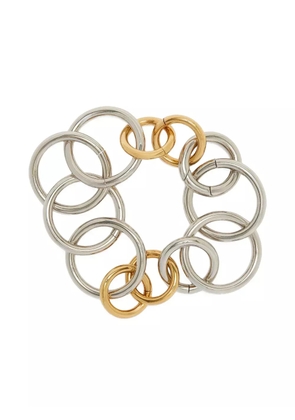 Jil Sander interlocking chain bracelet - Silver