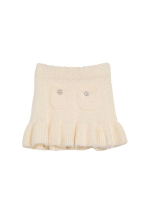 Bardot Junior Sophia Mini Skirt in White. Size 4/5. Also in 6/7.