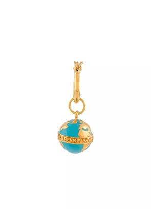 True Rocks globe hoop single earring - Blue