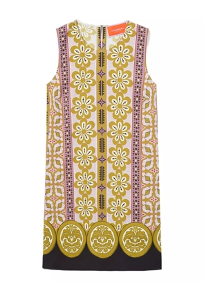 La DoubleJ floral-print mini dress - Pink