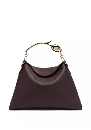 ERDEM large Bloom bag - Brown