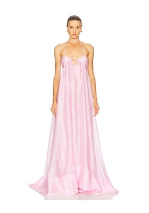 Camila Coelho Anastacia Maxi Dress in Pink. Size M. Also in L, S, XL, XS.