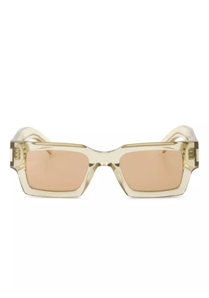 Saint Laurent Eyewear transparent sunglasses - Yellow