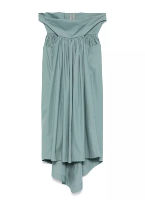 Rick Owens asymmetric midi dress - Green