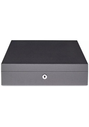 Rapport Carbon Fibre Ten watch box - Grey