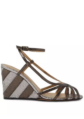La DoubleJ The Weekend wedge sandals - Grey