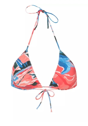 Clube Bossa Aava graphic-print bikini top - Multicolour