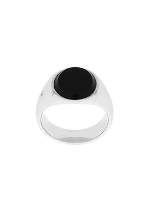 Tom Wood Oval Onyx ring - Black