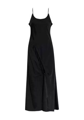 VETEMENTS draped asymmetrical dress - Black