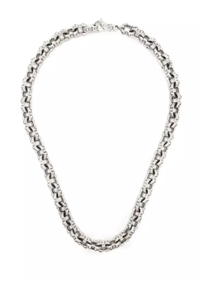 Emanuele Bicocchi spiked-link chain necklace - Silver