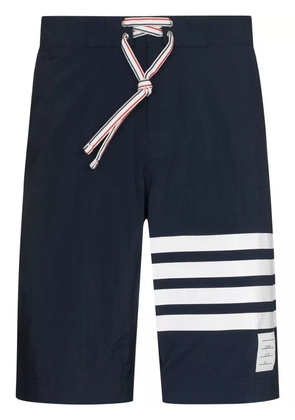 Thom Browne 4-bar Swim Tech Board Short - Blue