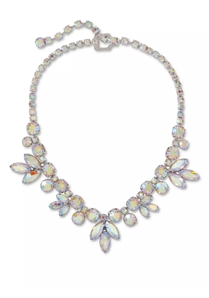 Susan Caplan Vintage 1960s Weiss crystal-embellished necklace - Silver