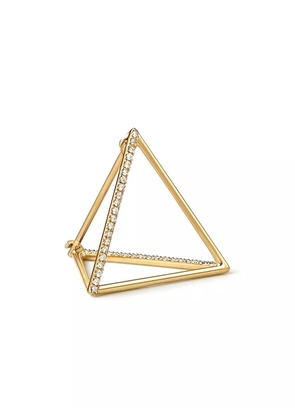 Shihara Diamond Triangle Earring 20 (02) - Metallic