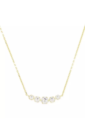 Dinny Hall 14kt yellow gold Elyhara diamond scoop necklace