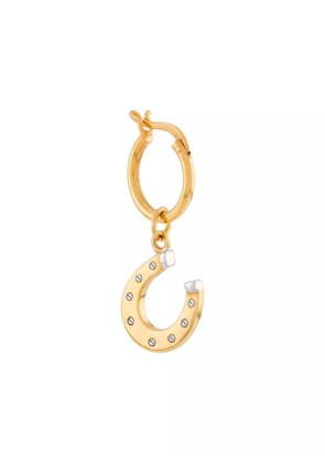 True Rocks horseshoe earring - Gold