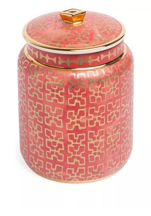 L'Objet Fortuny canister - Red