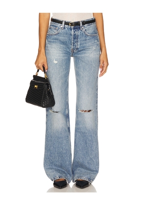 ANINE BING Hugh Wide Leg in Blue. Size 25. Also in 24, 26, 27, 28, 29.