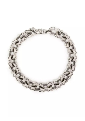 Emanuele Bicocchi spike chain-link bracelet - Silver