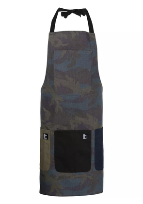 The Power For The People multiple-pocket detail apron - Multicolour