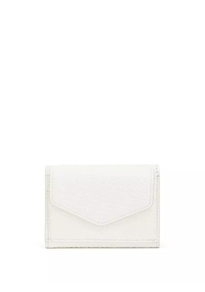 Maison Margiela four-stitch leather bi-fold wallet - White