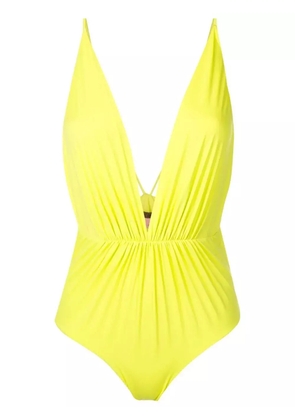 Clube Bossa Clavert v-neck swimsuit - Green